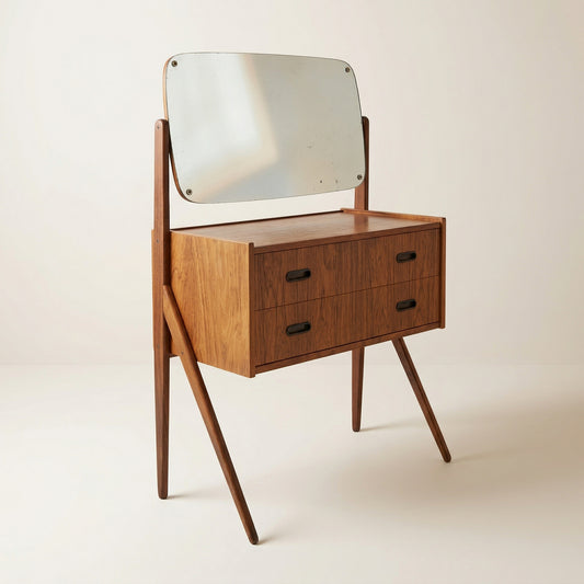 Coiffeuse danoise en placage palissandre des années 1960s.
