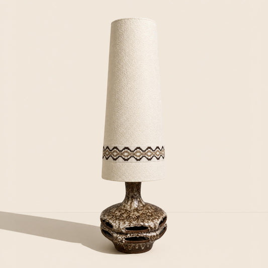 Lampe “Fat lava” oversize en céramique