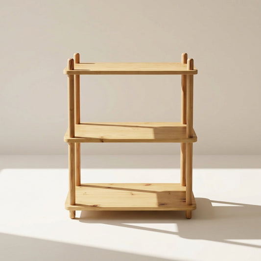 Etagère en pin dans le style de Willem Lutjens